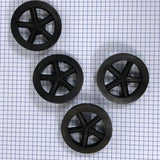 Co2 Dragster Wheels - Hobby Wheels for Miniature Cars and Educational Project Kits using 1/8" Axles - Co2 Dragster Product Line - Activity Based Supplies