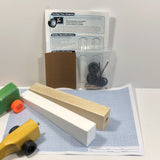 Basswood Dragster Kit (Co2) - Kits - Activity Based Supplies